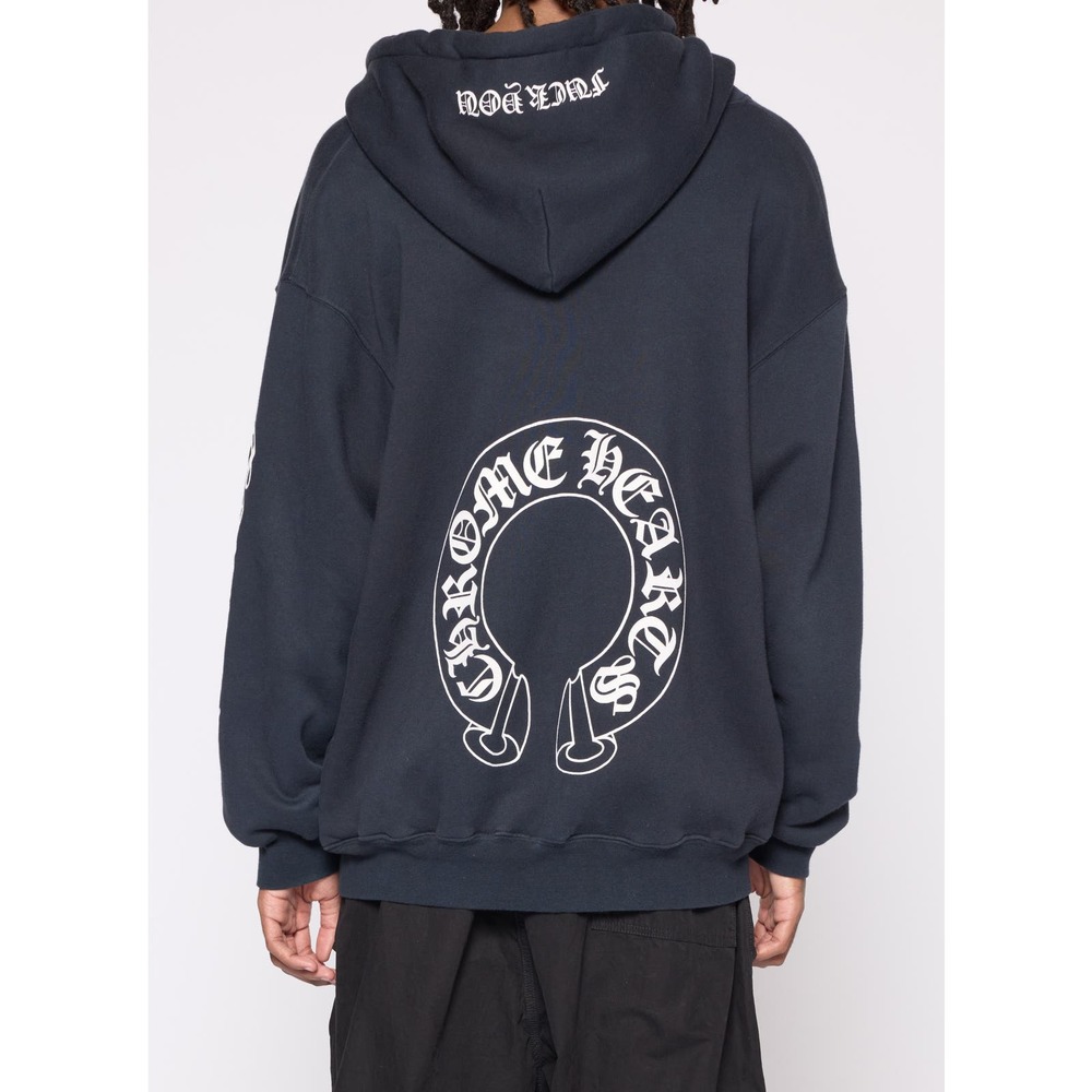 90's Thermal Horseshoe Zip-up Sweatshirt